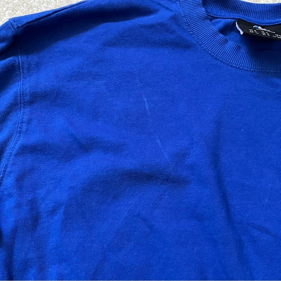 Golden State Warriors Shirt Mens Medium Blue Gold NBA Basketball Long Sleeve - Picture 14 of 14